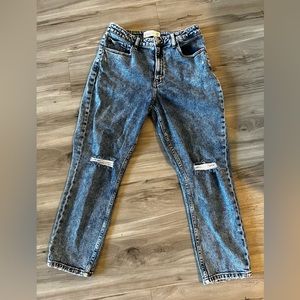 Abercrombie and Fitch Curve Love Mom Jeans